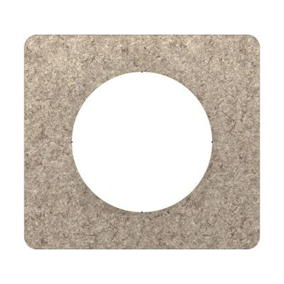 Plaque de finition 1 poste Feutre - Céliane LEGRAND