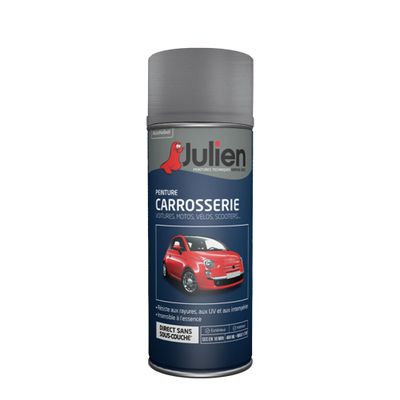 Bombe de peinture carrosserie Gris métallisé 400 mL - JULIEN