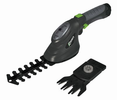 Cisaille à gazon / taille haie à batterie 3,6 V RIBIMEX