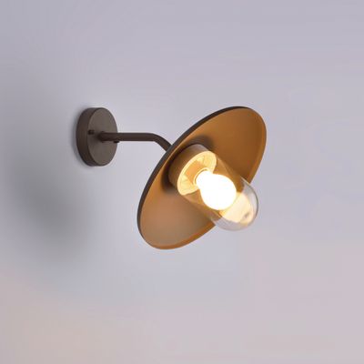 Applique extérieur E27 Calvi rouille IP54 100W - COREP