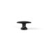 Bouton de meuble ovale noir mat 21 x 33 mm REI