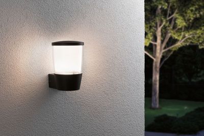 Applique extérieur montante E27 Bako anthracite IP44 20W - PAULMANN