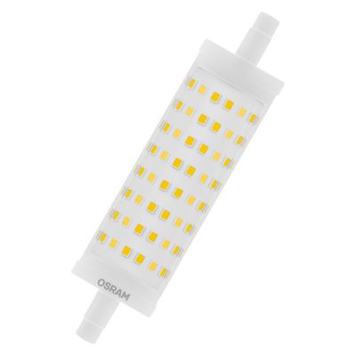 Ampoule LED R7s variable 118 mm 15 W = 2000 lumens blanc chaud OSRAM