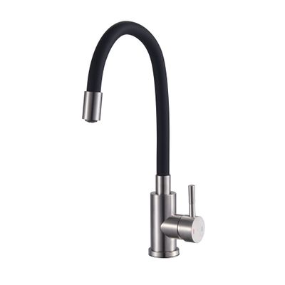 Robinet de cuisine mémoire de forme inox Ilo - EDOUARD ROUSSEAU