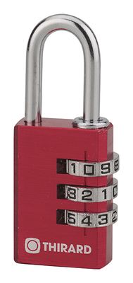 Cadenas couleur à code largeur 30 mm THIRARD