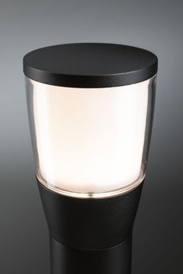 Borne extérieur E14 55cm Bako anthracite IP44 20W - PAULMANN
