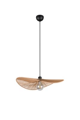 Suspension E27 Ø58 cm Laurine fil de papier naturel 40W - CASALUM