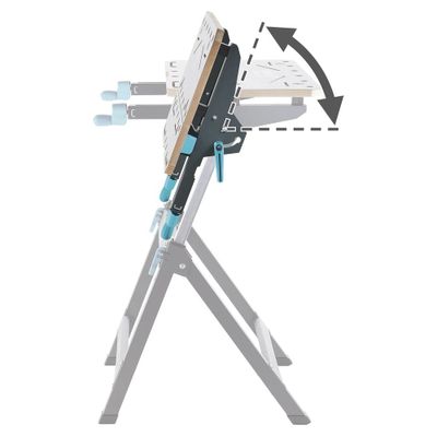 Établi de serrage et support de machine MASTER 750 ERGO - WOLFCRAFT
