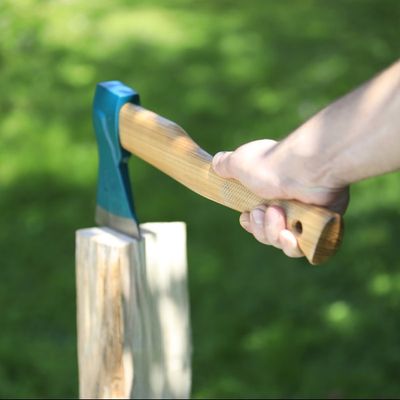 Hachette 0.8kg manche bois galbé LEBORGNE