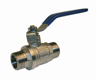 Vanne mâle-mâle 3/4 pouce