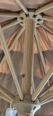 Parasol droit Kaona diamètre 270 cm GIVEX