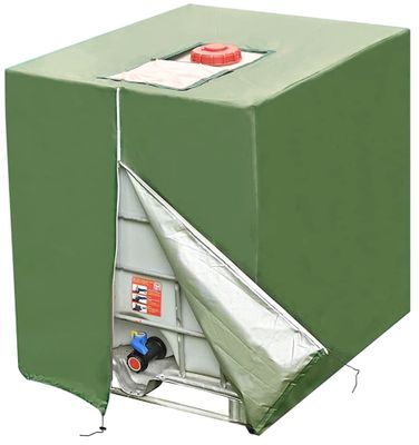 Housse de protection verte pour une cuve IBC - BOUTTE