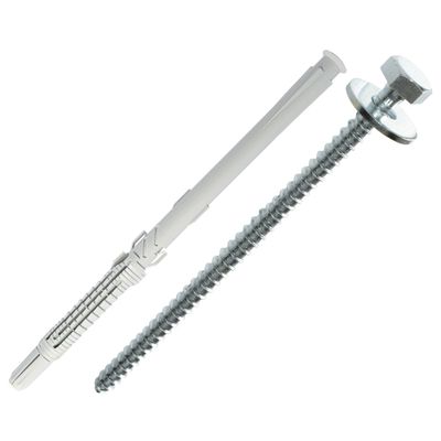 Chevilles nylon prolong 12 x 210 mm avec vis tête hexagonale 9 x 220 mm par 10 SPIT