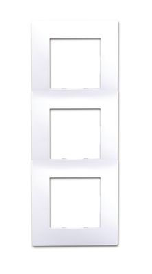 Plaque triple blanche Delta Viva SIEMENS