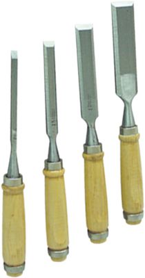 Jeu de 4 ciseaux à bois - JP OUTILLAGE