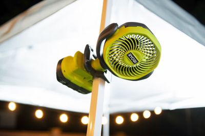Ventilateur sur pince RYOBI