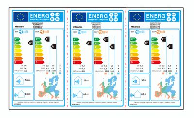 Pompe à chaleur air/air unité extérieure multi-split 3 postes 7,2 kW - HISENSE