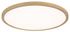 Plafonnier salle de bains LED Atria Shine Ø 40cm effet bois IP44 2800 lumens blanc variable CCT - PAULMANN