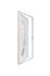 Porte d'entrée Vienne pvc blanc poussant gauche 215 X 90 cm CLOSY