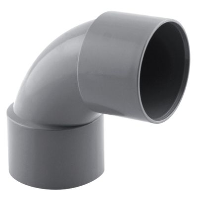 Coude PVC évacuation 87° femelle/femelle Ø40 - FITT