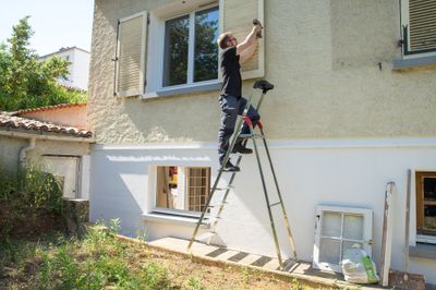 Escabeau 7 marches ProfiStep XXL aluminium - HAILO