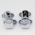 Roulettes chromées haut de porte pour portes de douche diamètre 23mm - AURLANE