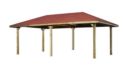 Tonnelle Carport -  651 - 500 x 115 cm Livraison gratuite domicile WEKA