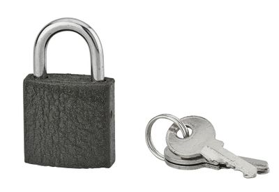 Cadenas à clé acier largeur 20 mm THIRARD