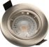 Spot LED encastrable GU10 lumière blanc neutre Acier - Saphyr ARLUX