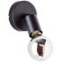 Spot TIFFANY E27 28W noir - BRILLIANT