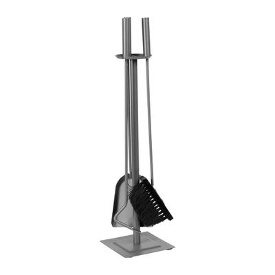 Serviteur de cheminée acier 3 accessoires - RUECAB