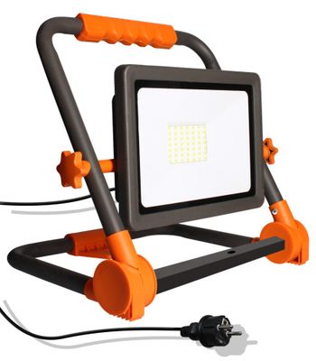 Projecteur de chantier LED Série T2 IP54 6000 lumens blanc neutre - ARLUX