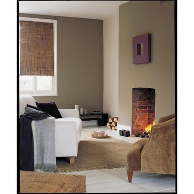 Peinture crème de couleur Gazelle satin 0,5L - DULUX VALENTINE