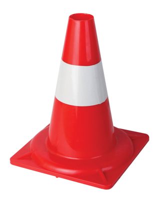 Cône de signalisation hauteur 30 cm MOTTEZ