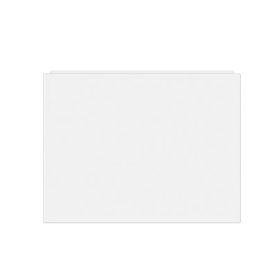 Tablier de baignoire latéral blanc 75 X 51 cm BALNEO