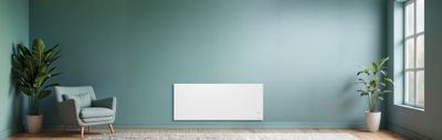 Radiateur électrique horizontale connecté NEMEA 2000W blanc - THOMSON