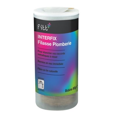 Filasse de plomberie Interfix 80g - FITT