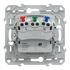 Prise 2 pôles + terre affleurante avec griffes 16 A anthracite Ovalis SCHNEIDER ELECTRIC
