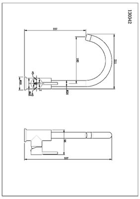 Robinet de cuisine Or Kiwo - ESSEBAGNO