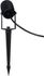 Spots à piquer solaires LED détecteur crépusculaireEklips noir IP65 320 lumens blanc neutre par 4 - ARLUX