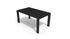 Table de jardin à rallonge AMAZON polypropylène noir 160 x 230 cm - GRANDSOLEIL