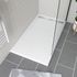 Receveur de douche 80x140 cm acrylique blanc Pure 2 - AURLANE