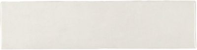 Faïence effet zellige blanc rectangulaire GEMSTONE 7,5 x 30 cm paquet 0,63 m² BALDOCER