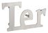 Lettre Ter à visser hauteur 80 mm inox THIRARD