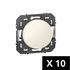 Interrupteurs ou va-et-vient blanc Dooxie par 10 - LEGRAND