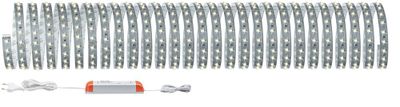 Ruban LED 10m prêt à l'emploi blanc chaud 70W 24V MAXLED 500 PAULMANN