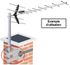 Cerclage simple à étrier pour fixation d'antenne sur cheminée SEDEA