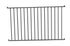 Barrière de piscine en aluminium gris - Module à barreaux 2 m - HOMALU