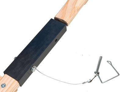 Echelle plate de toit en bois Safety Roof 2 x 2 m HAILO