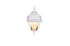 Applique extérieur montante E27 Livenza blanc IP44 60W - TRIO